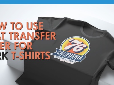 How To Use Inkjet Heat Transfer Paper For Dark Colored T-Shirts