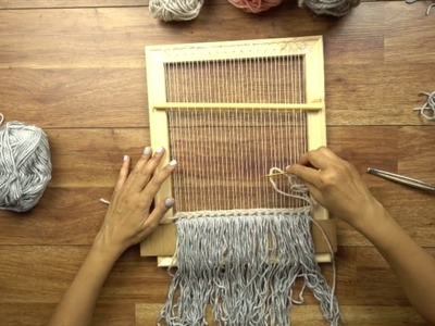 How to Weave a Basic Wall Hanging