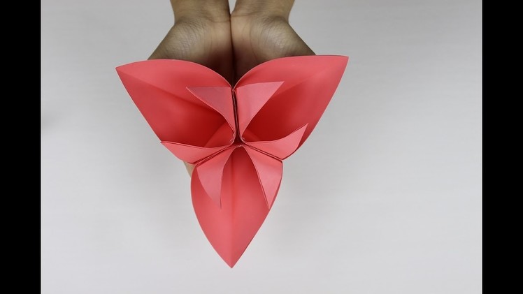 Origami Kusudama Flower ; How to Make an Origami Japanese Kusudama Flower Easy Step by Step