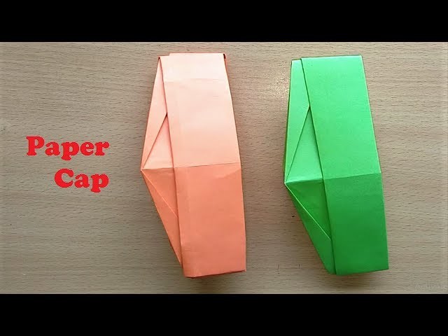 Paper Cap - Paper Hat - Ghandi Topi - How to Make Paper Hat - Indian Cap