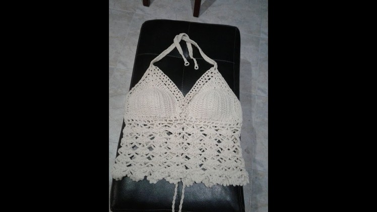 Top en crochet