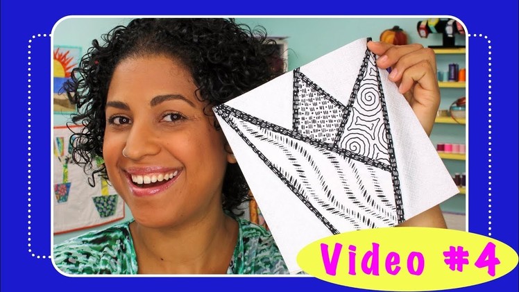 Tulipán Video Quilt Along- Video #4: How to Foundation Paper Piece A Quilt Block
