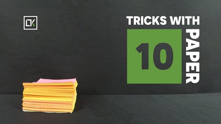 10 MAGIC TRICKS - EXPERIMENTS - LIFE HACKS WITH PAPER