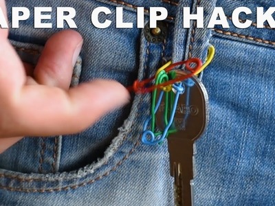 10 Paper Clip Hacks - LIFE HACKS