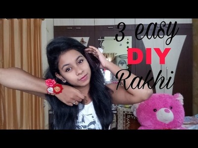 3 easy DIY rakhi. Easy homemade rakhis
