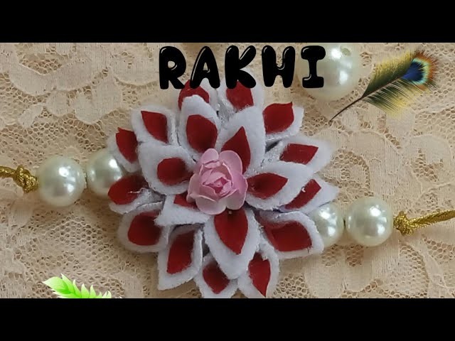 D.i.y handmade kids felt rakhi making 2017