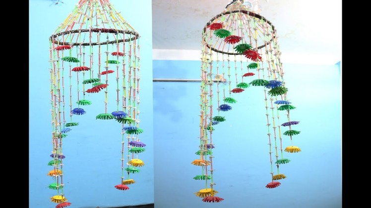 DIY Beautiful Wind Chimes with Plastic Bottles | bottle cap wind chime diy | bottle cap crafts