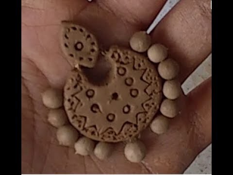 DIY:Chandbalis using terracotta clay|Firstever terracotta clay chandbalis video on youtube