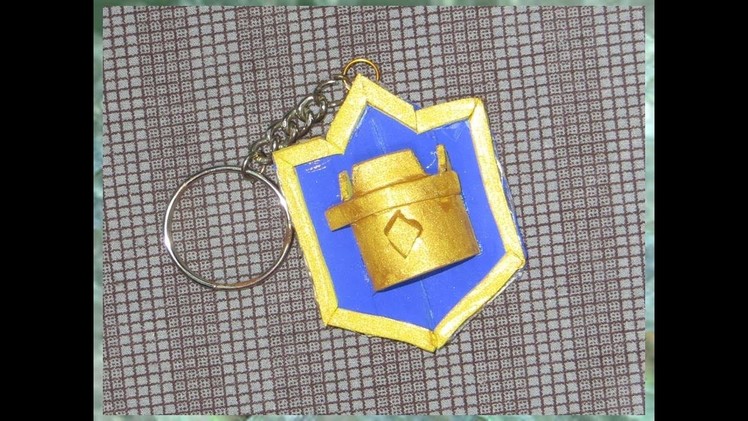 DIY Clash Royale keychain