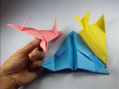 DIY F 15 Eagle Paper Airplane, Easy way to make