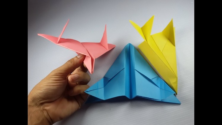 DIY F 15 Eagle Paper Airplane, Easy way to make
