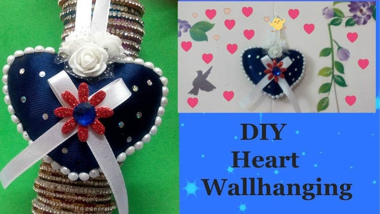 DIY Heart Decors in living Room |Heart Wall Hanging | Wall Decor Ideas | Valentines's Day Ideas !