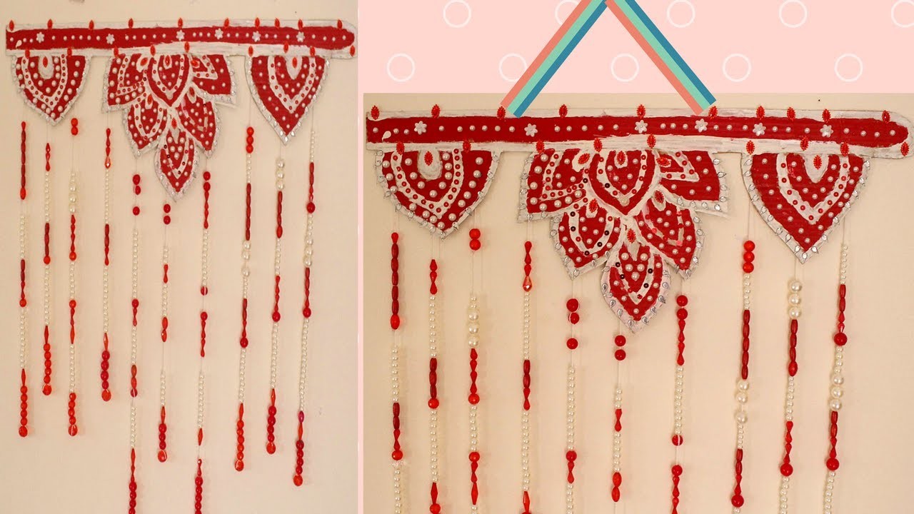 Diy ideas | What can you do with cardboard? how to make wall hangings with waste material