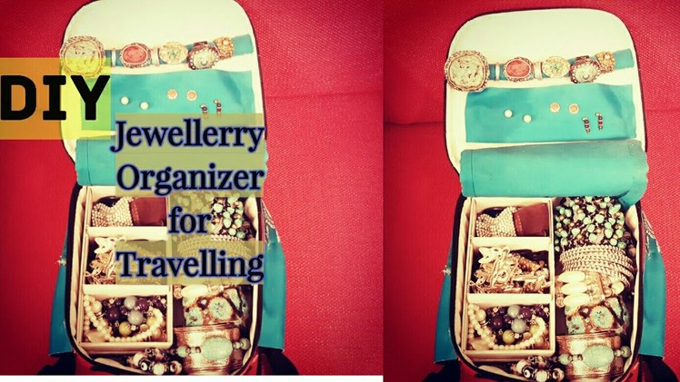 DIY - Jewellerry Organizer Bag???? for Travelling✈✈
