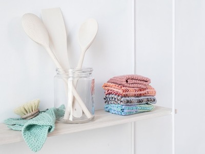 DIY : Knit a dishcloth by Søstrene Grene