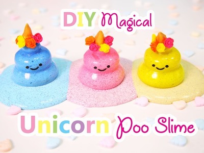 ????DIY Magical Unicorn Poop Slime????