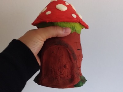 DIY Mushroom House + How to do the Clay | GDS: Svamphus + Hur du gör leran