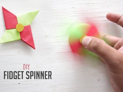 DIY Paper Fidget Spinner