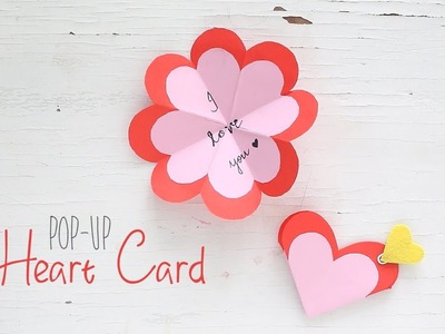 DIY Pop-up Heart Card