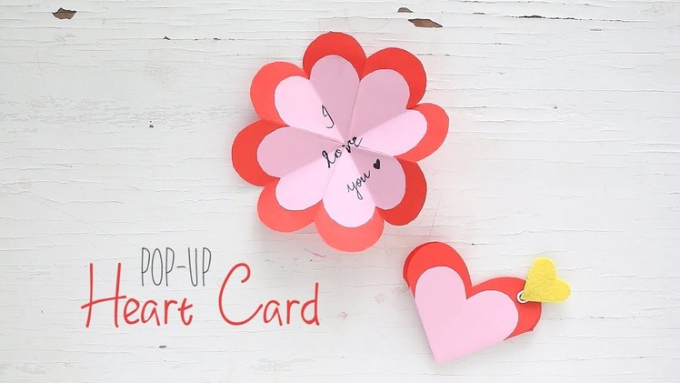 DIY Pop-up Heart Card