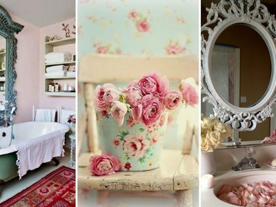 ❤ DIY Rustic Shabby chic Bathroom decor Ideas | Interior design & Home Decor| Flamingo mango |❤