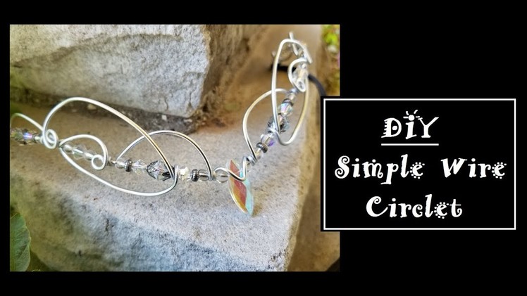 DIY Simple Wire Circlet