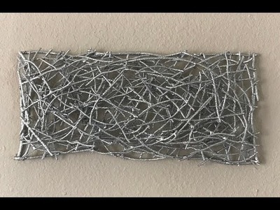 DIY Wall Hanging Decor Made With Twigs