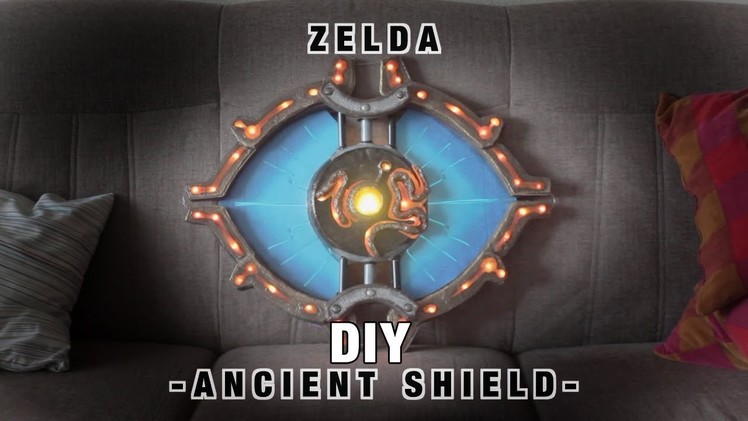 . Ein ZELDA Ancient Shield.Zelda DIY Tutorial