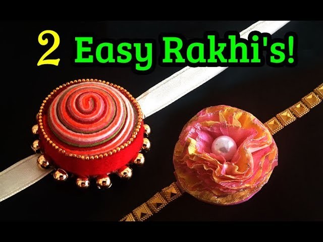 Handmade Rakhi Video #5 : Paper Rakhi for Kids | Easy Rakhi Making at Home | DIY Kids Rakhi