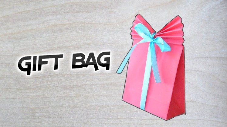 ✓ How To Make a Cute Paper GIFT BAG - Easy Gift Bag in 5 Minutes: Easy DIY and Crafts || RxFact ✓
