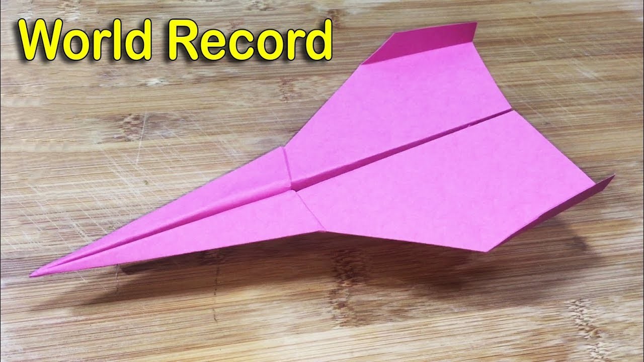 easy paper airplane