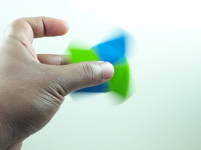 How to make a paper fidget spinner without bearing