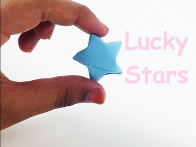 How to Make Origami ⭐ Lucky Paper Stars | Simple Paper Star.Origami Star ⭐ Tutorial - EasyCrafts DIY