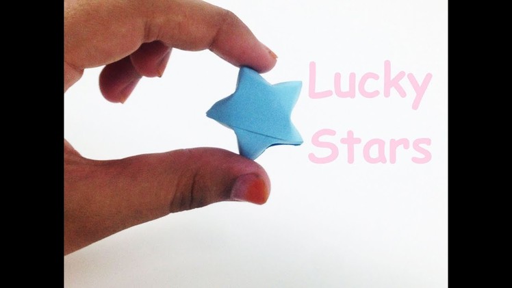 How to Make Origami ⭐ Lucky Paper Stars | Simple Paper Star.Origami Star ⭐ Tutorial - EasyCrafts DIY