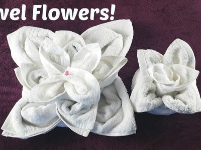 Making Flowers with Towels I NOW DIY Crafts