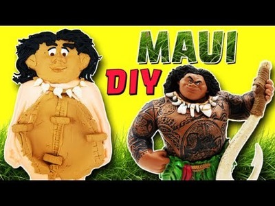 Moana Movie DIY Mr Doh Maui Crafts For Kids! Learn Colors Play-Doh How To Video