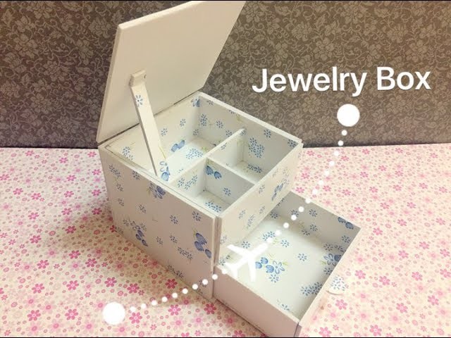 Simple DIY | Craft - How to Make Jewelry Box - Jewelry Box For Kid