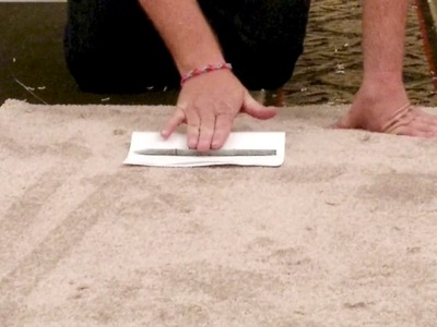 The Paper Test: How to find Carpet Pile Direction