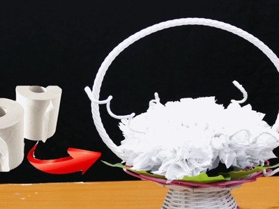 Toilet Paper Flowers DIY  - part 2