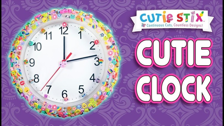 Wall Clock DIY | How To Wow Show | Official Cutie Stix