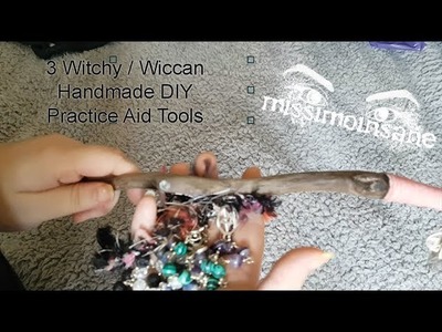 Witchy - 3 DIY Practice Aids Tools - Pagan. Witch. Eclectic Wicca (UK)
