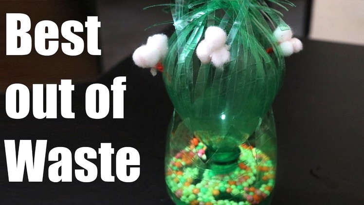 Best out of Waste | How to Use a Waste Bottle | DIY |  Integrators