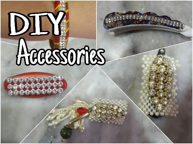 DIY Accessories: How To Make Hair And Saree pins from old Rakhi ||DIY Fancy Bangle