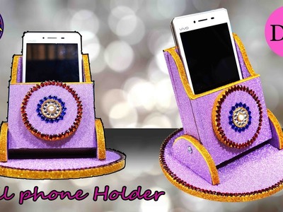 DIY : Cell phone Holder | Marble cell Phone holder inspired |  Art with Creativity 199