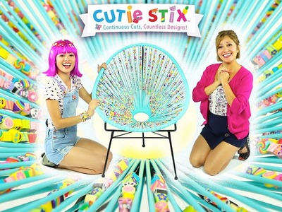 DIY Colorful Cutie Chair for Your Room! | How To Wow Show | Official Cutie Stix