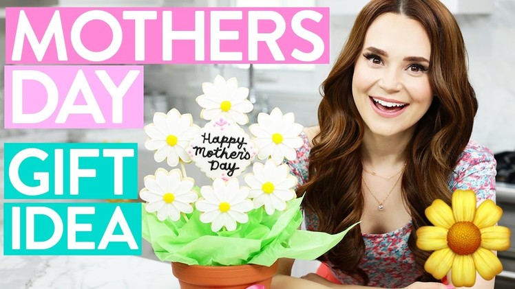 DIY COOKIE FLOWER BOUQUET - Mothers Day Gift Idea