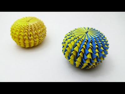 Diy crafts - Paper Pumpkin Ball - Part 1 (Raman Dhillon)