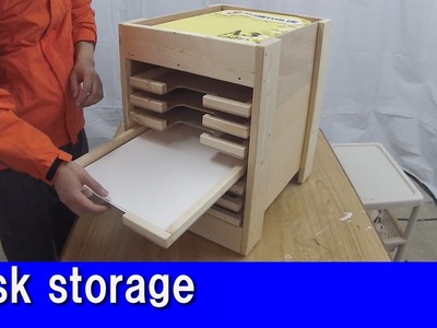 [DIY] Desk storage (Letter storage tray)
