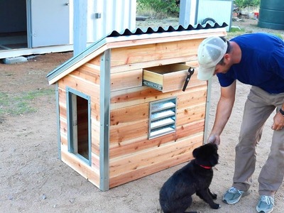 DIY Dog House for our new puppy - Quick and Easy How to