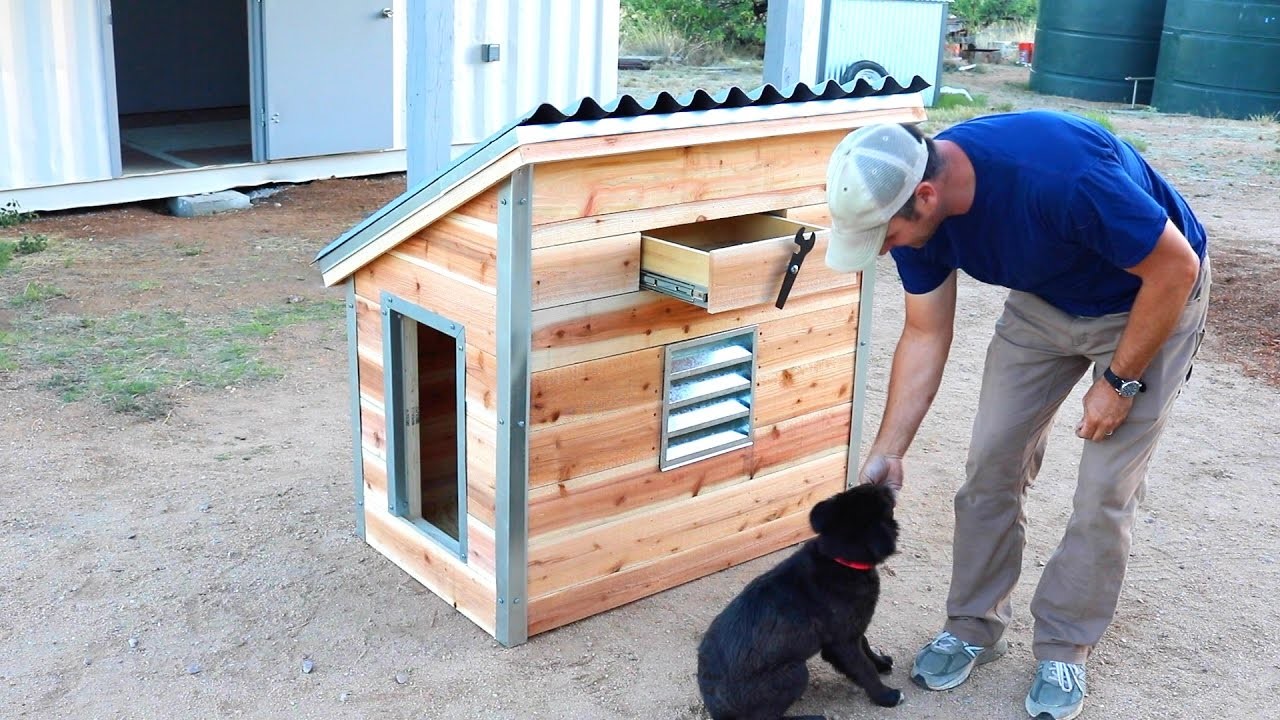 DIY Dog House for our new puppy Quick and Easy How to
